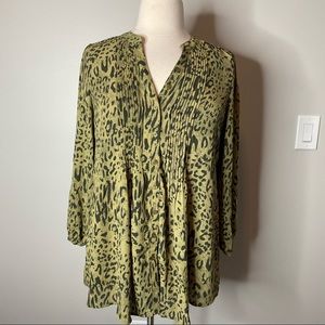 NEW SEVEN BRAND MELISSA MCCARTHY CHEETAH TOP - 0X